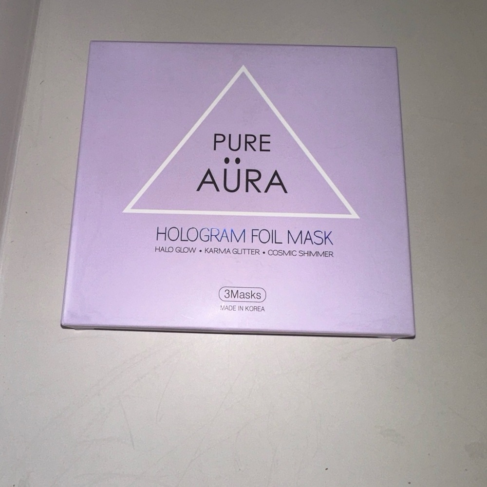 Pure Aura Holagram Face Masks